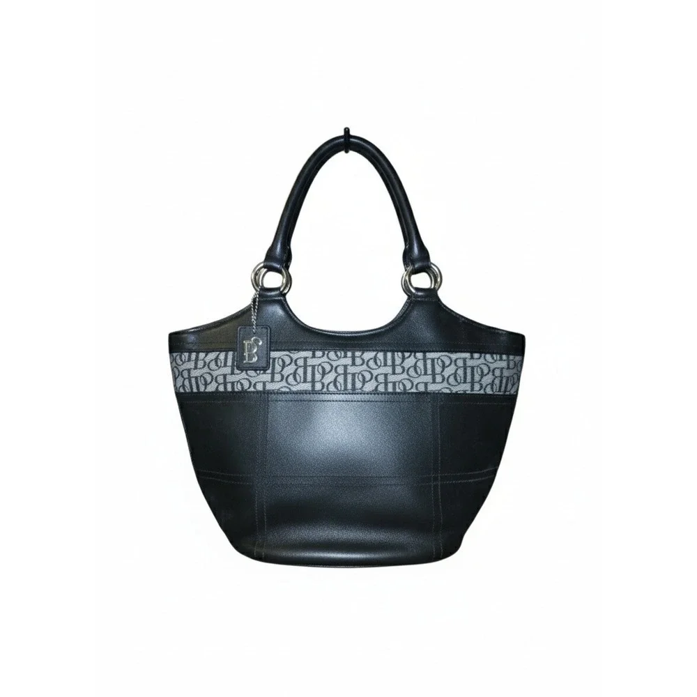 Bolzano Black‎ Satchel Purse Monogram Designer Handbag Top Handle